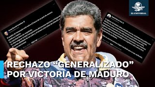 Comunidad internacional reacciona a reelección de Maduro en Venezuela [upl. by Neibaf992]