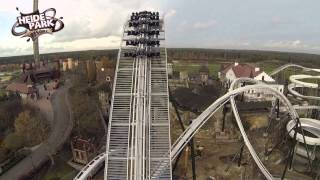 Heide Park Resort Wing Coaster  Unbemannte Testflüge amp Prüfung TÜV Süd official [upl. by Oruam]