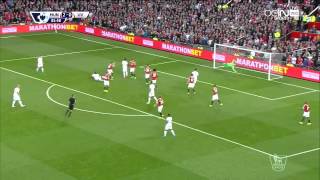 CHRISTIAN BENTEKE BICYCLE KICK GOAL VS MANCHESTER UNITED [upl. by Auqined]