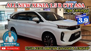 Daihatsu Xenia 15 R CVT ASA 2024  Varian Bisa Belok Sendiri  Warna Putih [upl. by Seuqcaj]