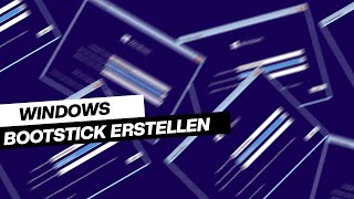 Windows 1011 Boot Stick erstellen  Anleitung für Anfänger [upl. by Lucic181]