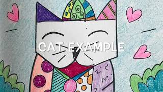 Romero Britto dog and cat [upl. by Kifar664]