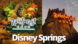 Rainforest Cafe Disney Springs Dining Review [upl. by Pia]