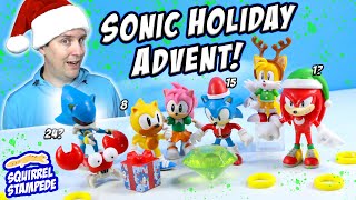 Sonic the Hedgehog Christmas Advent Calendar Countdown Review 2022 [upl. by Einberger276]