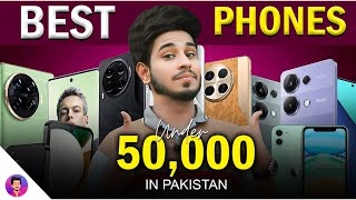 Top 5 Best Mobile Phones under 40000 to 50000 in Pakistan 2024  Best Budget Smartphones 2024⚡️ [upl. by Aitnahc]