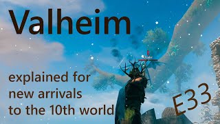 Valheim  Explaining the 10th world while playing solo  E033 [upl. by Boj]