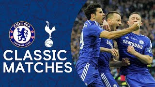 Chelsea 20 Tottenham  John Terry Strike Secures Victory 🏆  League Cup Final Classic Highlights [upl. by Jo Ann]