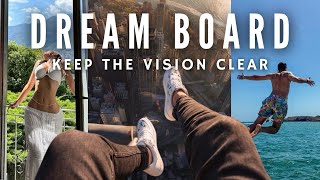 HOW TO MAKE A DREAM BOARD  JOURNAL  KEEP THE VISION CLEAR [upl. by Siubhan]