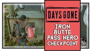 Days Gone Iron Butte Pass Nero Checkpoint Solution [upl. by Raquela]