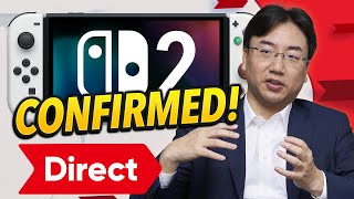 Switch 2 CONIFRMED Reveal by March 2025  Nintendo Direct in June [upl. by Nerra]