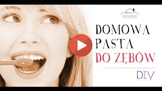 Jak zrobić domową pastę do zębów  DIY [upl. by Bethina]