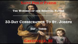 33Day Consecration to St Joseph  Day 3 [upl. by Libby]