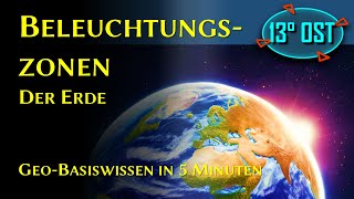 Beleuchtungszonen der Erde [upl. by Dnar]