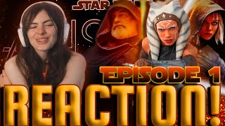 Star Wars Ahsoka  Episode 1  Part One  quotMaster amp Apprenticequot Reaction [upl. by Lardner184]