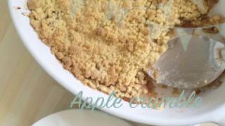 Apple Crumble  Easy recipe [upl. by Dredi]