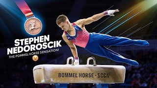 Stephen Nedoroscik Pommel Horse Guy Wins Bronze  Stephen Nedoroscik [upl. by Maloney922]