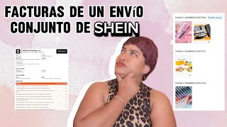 Cómo solicitar la factura de un pedido de shein que fue enviado de manera conjunta facturashein [upl. by Conlon102]