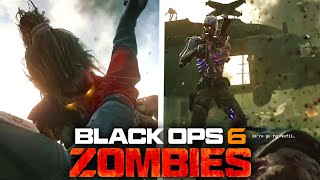 ALL Black Ops 6 Zombies Exfil amp Game Over Death Cutscene Animations BO6 Zombies Liberty Falls [upl. by Gavan854]