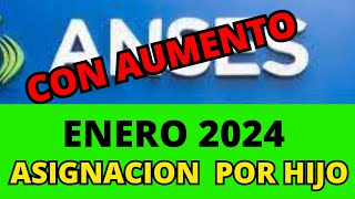 quot¡Beneficiarios de ANSES Fechas y Aumentos en Asignaciones familiares Enero 2024quotnoticiasanses [upl. by Miguelita]