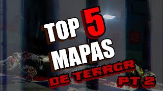 TOP 5 MAPAS DE TERROR Pt 2 Garrys Mod [upl. by Annhej]