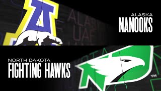 UND Hockey  Highlights vs Alaska  1624 [upl. by Hadrian]