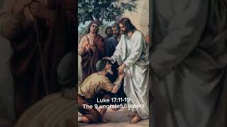 The nine ungrateful lepers short Jesus healing love [upl. by Ynnol]