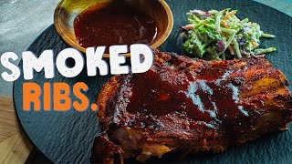 Make the perfect smoked ribs for ya 4th of July BBQ [upl. by Haet596]