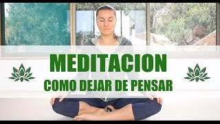 Meditación 7 min para dejar de pensar  Elena Malova [upl. by Erminie]