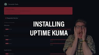 Installing Uptime Kuma  UNRAID [upl. by Gris]