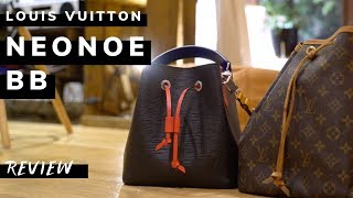 Louis Vuitton NeoNoe BB review  what fits amp how to wear [upl. by Maisey783]