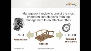 WEBINAR  How to perform management review according to ISO 90012015 [upl. by Honey548]