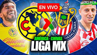 ASÍ FUE LA VICTORIA del AMÉRICA SOBRE CHIVAS en la LIGA MX ¡CLÁSICO NACIONAL [upl. by Mauve649]