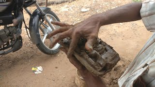 3 நிமிடத்தில் களிமண் விநாயகர் சிலை  Vinayagar statue in 3 mints [upl. by Tannen902]