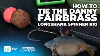 How To Tie the Danny Fairbrass Longshank Spinner Rig – Carp Fishing Quickbite [upl. by Ynohtna]