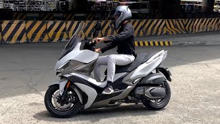 Kymco Xciting S Test ride 4K [upl. by Wilonah]