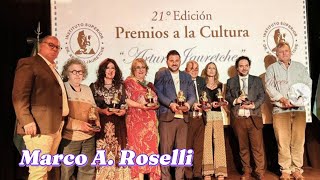 MARCO ROSELLI 21° PREMIOS A LA CULTURA quotARTURO JAURETCHEquot 🧉ConFundamentoKriollo  18112024 [upl. by Lierbag]