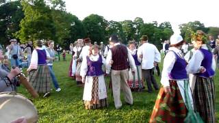 Kernave Lithuania  St Johns festival [upl. by Tyrus212]