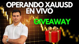 Trading en vivo  Regalo 2 pruebas de fondeo 🫡 [upl. by Anitsyrhk440]