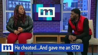 He cheatedAnd gave me an STD  The Maury Show [upl. by Omrellug912]