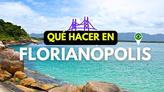 👉 Qué hacer en FLORIANÓPOLIS Brasil  Guía Definitiva 202425 🏖️🏝️ [upl. by Harras]