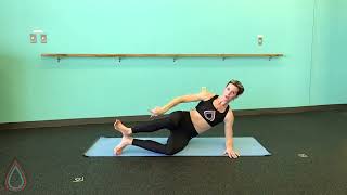 How to do Clams  Inferno Hot Pilates Exercise Tutorial [upl. by Hendricks]