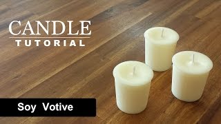 DIY Soy Votives How to make soy votives [upl. by Malinda]