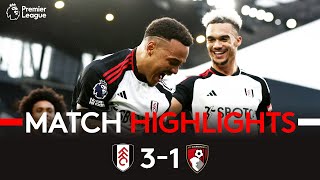 HIGHLIGHTS  Fulham 31 Bournemouth  Back To Winning Ways 🙌 [upl. by Rikahs]