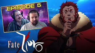 SFR FateZero Episode 5 quotThe Vicious Beast Roarsquot v2 REACTION [upl. by Inalan]