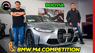 🚀 Piloto de automovilismo HAPPY PEREDO prueba conmigo el BMW M4 COMPETITION 🚀│Motores Bolivianos [upl. by Nylarad]