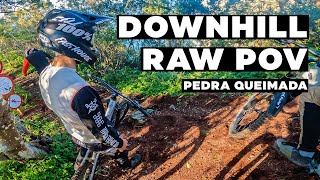 Downhill RAW POV  Pedra Queimada Mosteiros Azores [upl. by Gettings]