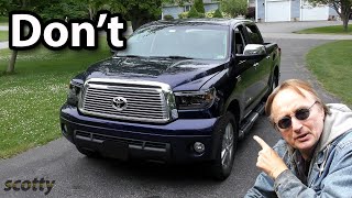 Heres Why Ill Die Before I Buy a New Toyota Tundra [upl. by Eleahcim745]