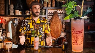 Make Don the Beachcombers Planters Punch [upl. by Eanar]