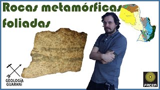 ⚒Tipos de Rocas Rocas Metamórficas Foliadas📌🌎🌋 [upl. by Castara]