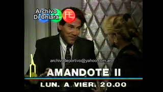 Promo Amandote 2 con Arnaldo Andre  Año 1990 V13177 DiFilm [upl. by Birmingham]